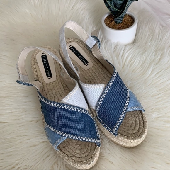 alice + olivia
Fayen Platform Espadrille Sandal main image 10